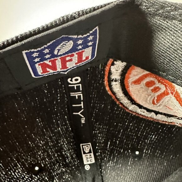 New Era Cincinnati Bengals 9FIFTY Embroidered Hat Snapback Cap NWT NFL Football - Picture 7 of 8